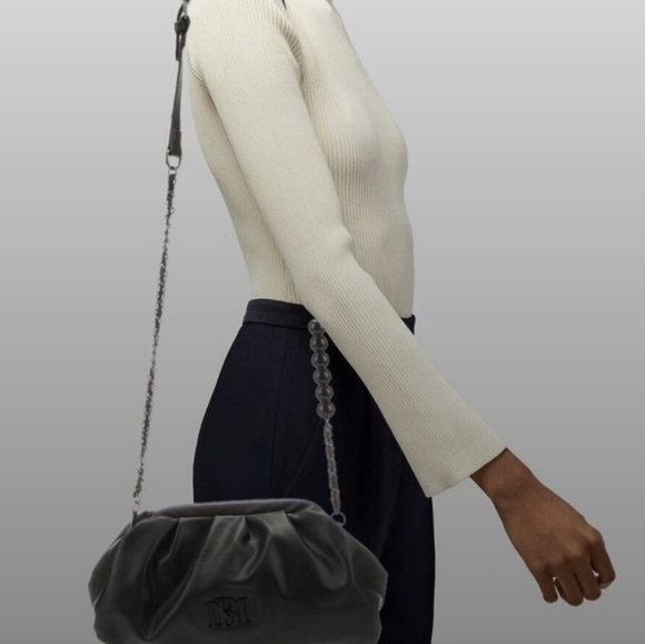 NWT Badgley Mischka Hinge Closure Clutch/Strap Bag - Picture 1 of 13